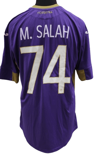 Men's M.SALAH Fiorentina 2014/15 Home Shirt