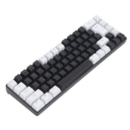 Membrane Gaming Keyboard RGB Backlit Compact Layout for FPS with USB Wired Connection Suitable for S