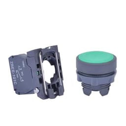 Waterproof Dustproof Push Button Switch Flat Head Reset Start ZBEE-101C