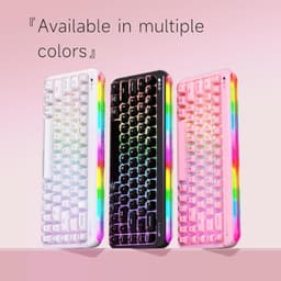 ZIYOU LANG x A.Jazz AF68 Wireless Gaming Keyboard,Tri-Mode BT/2.4G/USB-C Keyboard with RGB Backlit,C