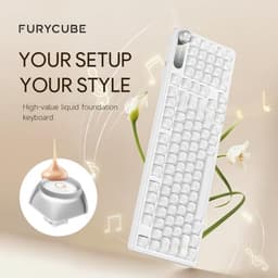 IP98S Wireless Keyboard, 98-Key Tri-Mode RGB with 6 Typing Sounds