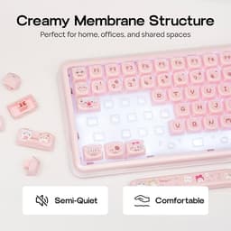 X100 PRO Membrane Gaming Keyboard with SC390 Lightweight Gaming Mouse