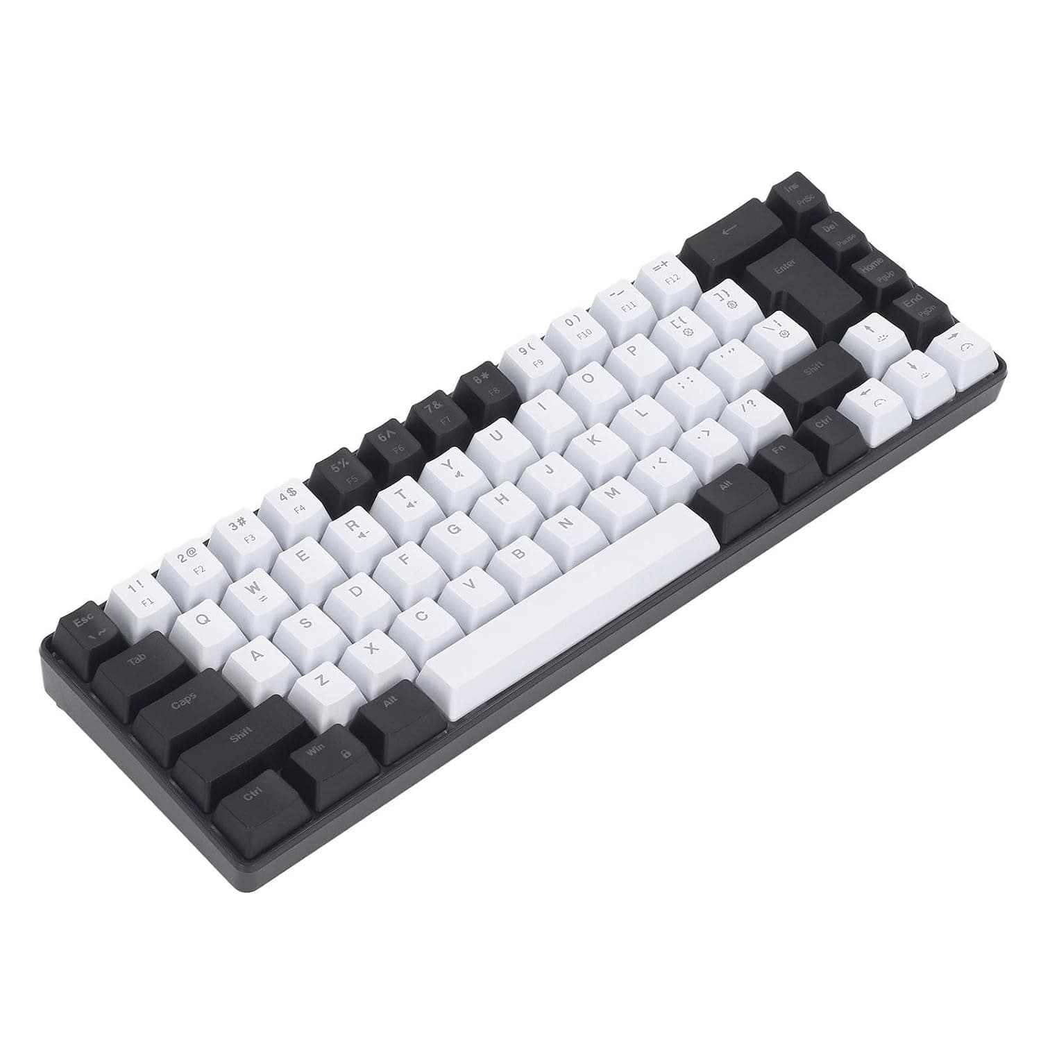Membrane Gaming Keyboard RGB Backlit Compact Layout for FPS with USB Wired Connection Suitable for S