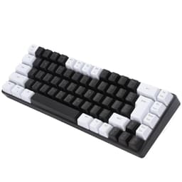 Membrane Gaming Keyboard RGB Backlit Compact Layout for FPS with USB Wired Connection Suitable for S